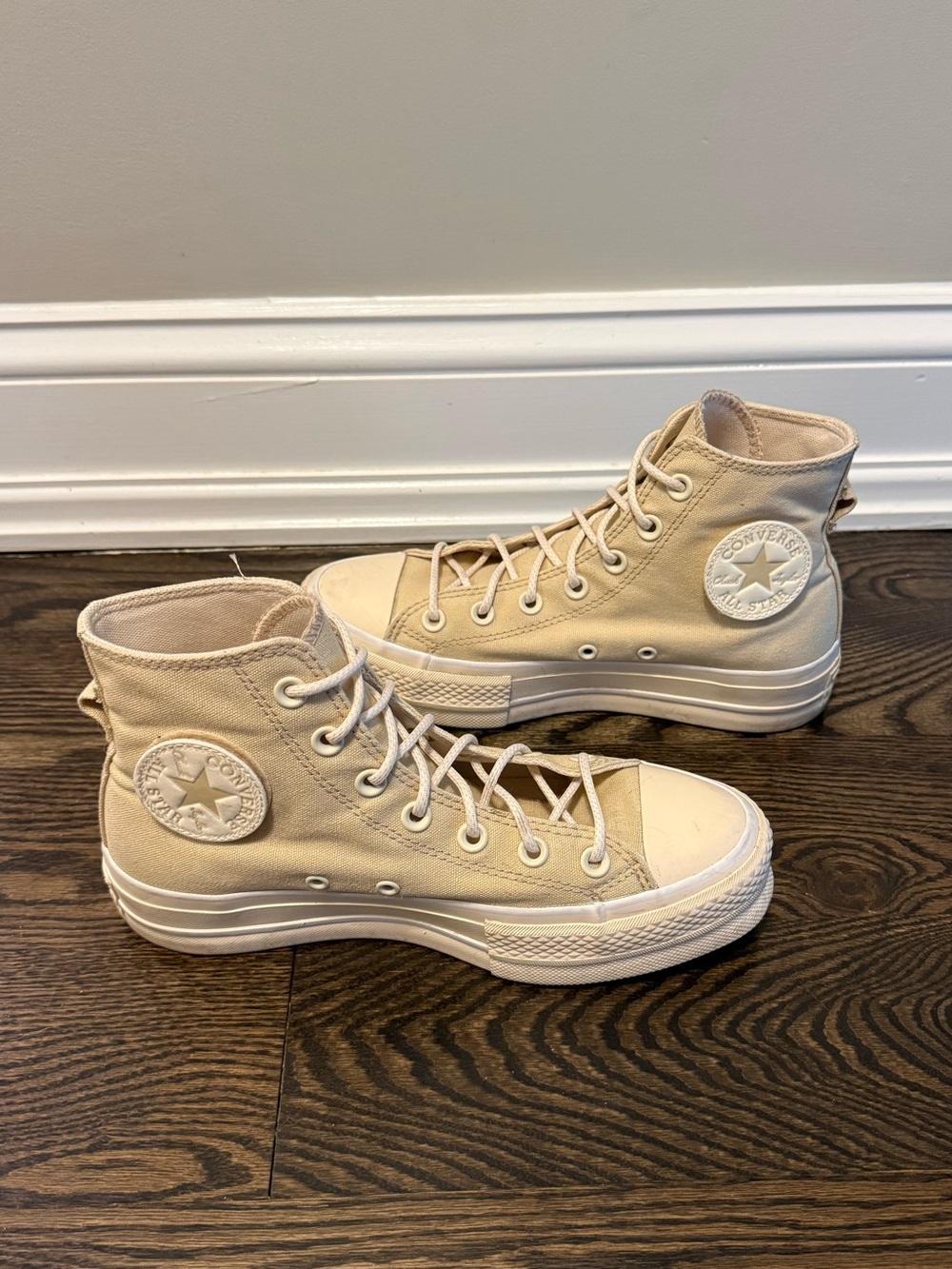 Converse Women's Chuck Taylor All Star High Top Sneakers - Cream